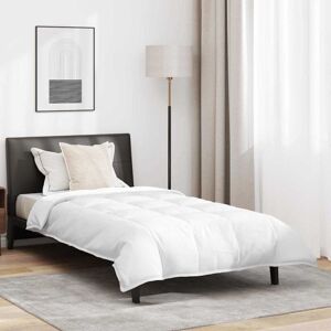 Duvet Set with Pillow 2 pcs White 140 x 220 cm Down Vidaxl Duvet Set with Pillow 2 pcs White 140 x 220 cm Down Vidaxl