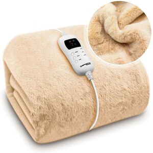 Dreamcatcher - Electric Throw Blanket - Faux Fur Cream Dreamcatcher - Electric Throw Blanket - Faux Fur Cream