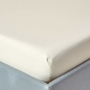 Homescapes - Cream Egyptian Cotton Deep Fitted Sheet 200 Thread Count, King - Cream Homescapes - Cream Egyptian Cotton Deep Fitted Sheet 200 Thread Count, King - Cream