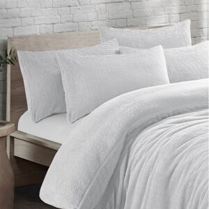 Kampala Hill - Teddy Bear Fleece Duvet Cover Set Bedding Warm White Double Kampala Hill - Teddy Bear Fleece Duvet Cover Set Bedding Warm White Double