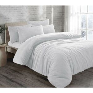 Kampala Hill - Teddy Bear Fleece Duvet Cover Set Bedding Warm White Single Kampala Hill - Teddy Bear Fleece Duvet Cover Set Bedding Warm White Single