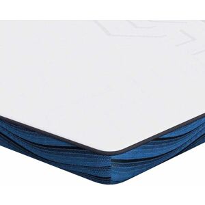 vidaXL Mattress protector - white and blue - 90 x 190 cm vidaXL Mattress protector - white and blue - 90 x 190 cm