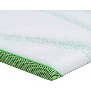 vidaXL Mattress Pad White and Green 120x200cm - Mattress Pad vidaXL Mattress Pad White and Green 120x200cm - Mattress Pad