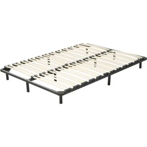 Beliani Bed Base - EU Double Steel Slats - Stable & Durable Beliani Bed Base - EU Double Steel Slats - Stable & Durable
