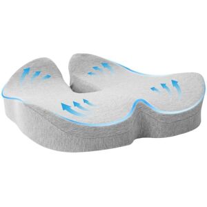 vidaXL Pillow with cushion - Light grey - 50 x 43 x 10 cm - Pillow vidaXL Pillow with cushion - Light grey - 50 x 43 x 10 cm - Pillow