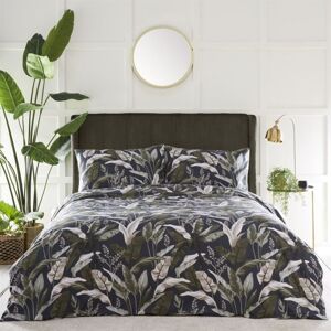 Portfolio Home - Olive Botanicals Floral Leaf Plants Green Double Soft Easy Care Bed Linen Bedding Duvet Cover Quilt Set With Pillow Cases Portfolio Home - Olive Botanicals Floral Leaf Plants Green Double Soft Easy Care Bed Linen Bedding Duvet Cover Quilt Set With Pillow Cases