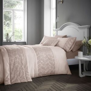 Portfolio Home - Rouen Embellished Sequens Geometric Blush Pink Super King Soft Easy Care Bed Linen Bedding Duvet Cover Quilt Set With Pillow Cases Portfolio Home - Rouen Embellished Sequens Geometric Blush Pink Super King Soft Easy Care Bed Linen Bedding Duvet Cover Quilt Set With Pillow Cases