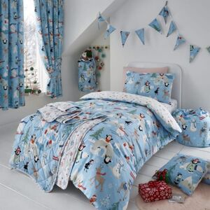 Portfolio Home - Snow Friends Duvet Cover Set Christmas Bedding Double Xmas Kids Portfolio Home - Snow Friends Duvet Cover Set Christmas Bedding Double Xmas Kids