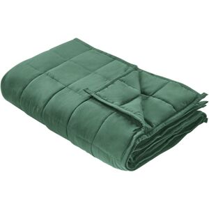 Beliani Weighted Blanket Nereid - Green - 135x200cm - 8kg Beliani Weighted Blanket Nereid - Green - 135x200cm - 8kg
