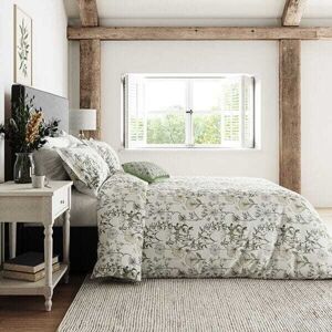 Sanderson Options Wild Angelica Cover Set Super King Size Silver & Spring Leaf Sanderson Options Wild Angelica Cover Set Super King Size Silver & Spring Leaf