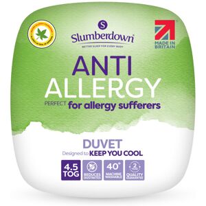 Slumberdown White Super King Anti-Allergy 4.5 Tog Duvet - Duvet Slumberdown White Super King Anti-Allergy 4.5 Tog Duvet - Duvet