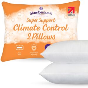 Slumberdown 2 Pack Climate Control Super Support Side Sleeper Firm Pillows - Pillow Slumberdown 2 Pack Climate Control Super Support Side Sleeper Firm Pillows - Pillow