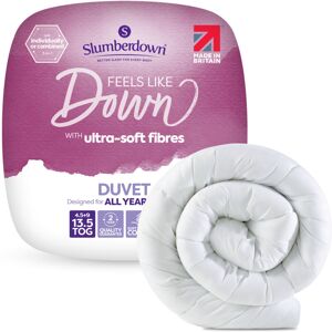 Slumberdown Feels Like Down All Season Duvet, 13.5 Tog, King Slumberdown Feels Like Down All Season Duvet, 13.5 Tog, King