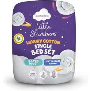 Slumberdown Little Slumbers Anti Allergy 4.5 Tog Kids Bedset - Single Slumberdown Little Slumbers Anti Allergy 4.5 Tog Kids Bedset - Single