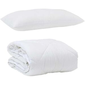vidaXL White Summer Duvet with Pillow - Duvet vidaXL White Summer Duvet with Pillow - Duvet