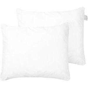 Beliani - Model Errigal - Microfiber White Pillow Set - Pillow Beliani - Model Errigal - Microfiber White Pillow Set - Pillow
