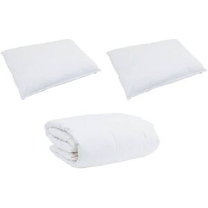 vidaXL Duvet Set - White, 240 x 260 cm, Down, Winter vidaXL Duvet Set - White, 240 x 260 cm, Down, Winter