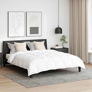 vidaXL White Winter Duvet Set - Microfiber Cotton Bedding - 240x260 Cm vidaXL White Winter Duvet Set - Microfiber Cotton Bedding - 240x260 Cm