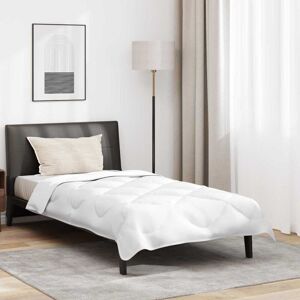 Duvet with Pillow 2 pcs White Microfiber vidaXL Duvet with Pillow 2 pcs White Microfiber vidaXL