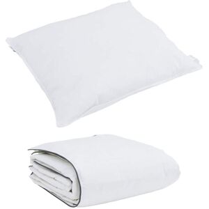 Winter Duvet with Pillow 2 pcs White Down Feather vidaXL Winter Duvet with Pillow 2 pcs White Down Feather vidaXL