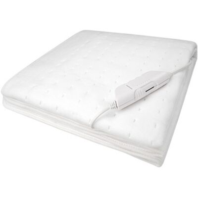 TINOR Electric Heated Mattress Topper 150x80cm with Automatic Shut-Off Thermal Blanket Adjustable Mattress Warmer with 3 Temperature Levels TINOR Electric Heated Mattress Topper 150x80cm with Automatic Shut-Off Thermal Blanket Adjustable Mattress Warmer with 3 Temperature Levels