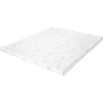 Lavio Mattress Topper Memory Foam Super King Dual Layer Pressure Relief Washable Lavio Mattress Topper Memory Foam Super King Dual Layer Pressure Relief Washable