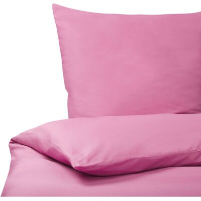 Beliani Pink Cotton Bedding Set - HARMONRIDGE - 155x220 cm Beliani Pink Cotton Bedding Set - HARMONRIDGE - 155x220 cm