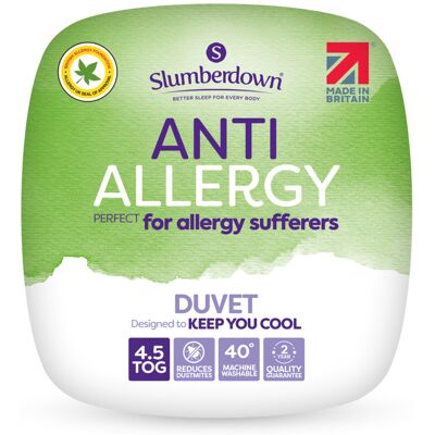 Slumberdown White Super King Anti-Allergy 4.5 Tog Duvet - Duvet Slumberdown White Super King Anti-Allergy 4.5 Tog Duvet - Duvet