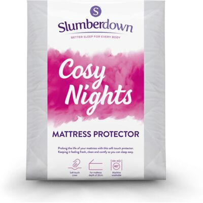 Slumberdown Cosy Nights Mattress Protector - Mattress Protector Slumberdown Cosy Nights Mattress Protector - Mattress Protector