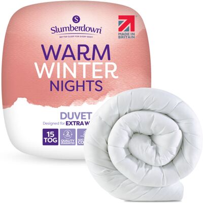 Slumberdown Model - Warm Winter Nights 15 Tog Duvet Slumberdown Model - Warm Winter Nights 15 Tog Duvet