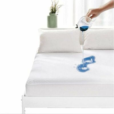 NICEONE Waterproof Mattress Protector - Breathable, Hypoallergenic, Anti-Mite, Anti-Bacterial Mattress Protector - 90 x 200 cm NICEONE Waterproof Mattress Protector - Breathable, Hypoallergenic, Anti-Mite, Anti-Bacterial Mattress Protector - 90 x 200 cm
