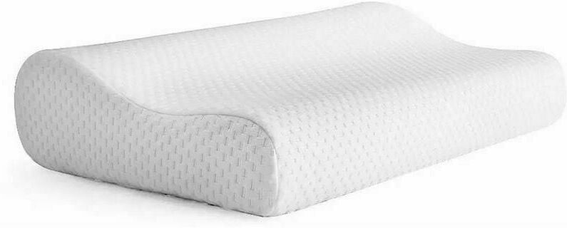 DERRUI Ergonomic Pillow Cervical Pillow Orthopedic Memory Shape Pillow for Painful Cervical Pain, Anti Snoring Cervical Pillow Sleeping Cushion Support for