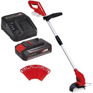 Einhell 3411125 18v Cordless Grass Trimmer with 2ah Battery Charger + Blades