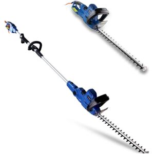 Corded Electric Pole Hedge Trimmer/Pruner Hyundai HYP2HT550E 550W 450mm 2-in-1 Convertible