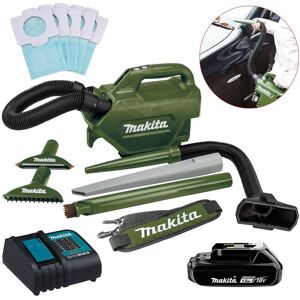 DCL184ZO 18v Olive Adventure lxt Brushless Vacuum Cleaner Blower +Battery - Makita