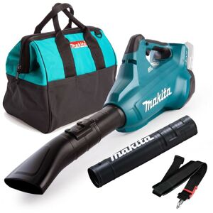 DUB362Z Twin lxt 18v / 36v Lithium Brushless Leaf Blower Flat Nozzle +Bag - Makita