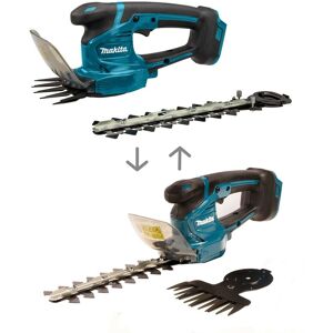 DUM111Z 18v Lithium Cordless Garden Grass Shear + Hedge Cutter Attachment - Makita