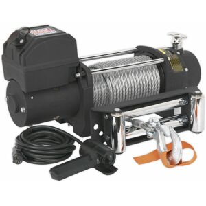 LOOPS 12V Self-Recovery Winch - 5450kg Line Pull - 2kW dc Wound Motor - IP67 Rated