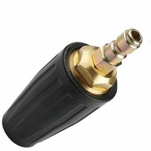 AOUGO 1.8 gpm 3000 psi 035 Rotary Turbo Nozzle for Pressure Washer,1/4 Quick Connect Quick Connect, Pressure Washer Nozzle