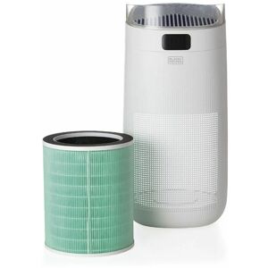 BLACK+ DE Black+de - black+decker BXAP62004GB 3-in-1 hepa Filter, hepa Technology provides 2200 hours continuous run time, White