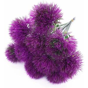 Hoopzi - Artificial Dandelion Flowers, Plastic Plants Shrubs Bushes Fake Grass Wedding Indoor Outdoor Home Garden Verandah Centerpieces Arrangements