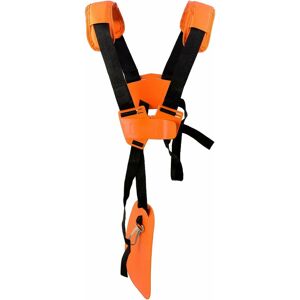 DENUOTOP Brush Cutter Harness - Double Shoulder Strap - Trimmer Harness - for Brush Cutter, Chainsaw and Lawn Mower Compatible with Stihl fs, km Series String