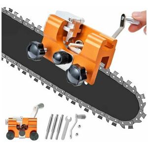 NEIGE Chainsaw Sharpener, Chainsaw Sharpening Jig, Easy to Use, Chainsaw Sharpening Kit, for All Types of Chainsaws, Lumberjacks and Gardeners