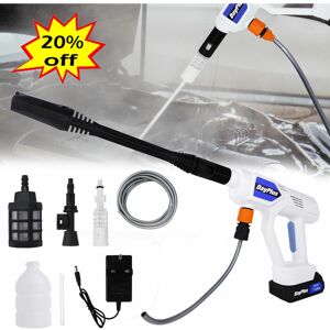 Day Plus - Cordless High Pressure Water Car Wash Gun Spray Wireless Cleaner Machine Garden