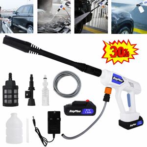 Day Plus - Cordless Pressure Washer Electric High Power Jet Wash Patio Car Portable Cleaner