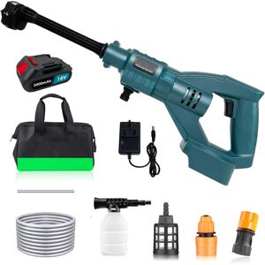 Teetok - Cordless Pressure Washer,Powerful Pressure Washer Compatible with Makita 18VBattery,Battery High Power Washer Machine, Pressure Washer for