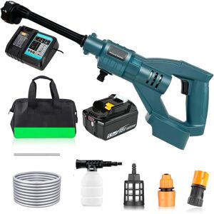 Teetok - Cordless Pressure Washer,Powerful Pressure Washer Compatible with Makita 18VBattery,Battery High Power Washer Machine, Pressure Washer for