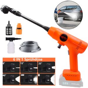 Teetok - Electric pressure washers,Powerful High Performance 1200W Jet Wash For Car Patio Garden Cleaner Water Gun+fittings (Not Included