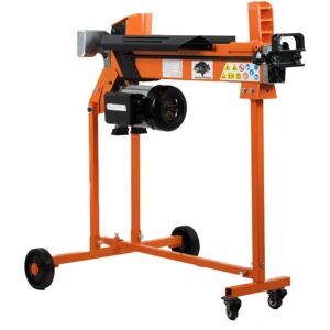 FM10TW-7-TC 7 Ton Heavy Duty Duocut Electric Log Splitter with Trolley, Work Bench & Guard - Forest Master