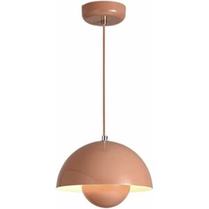 DENUOTOP Led Pendant Light, Insert Ball Shape Flush Mount Light Modernism Metal Pendant Lamp Hanging Lamp for Living Room Bedroom Dining Room Kitchen